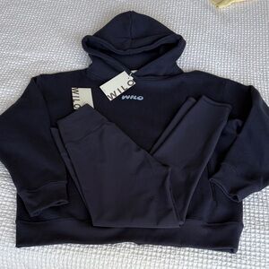 Wilo the label navy Hoodie+ leggings